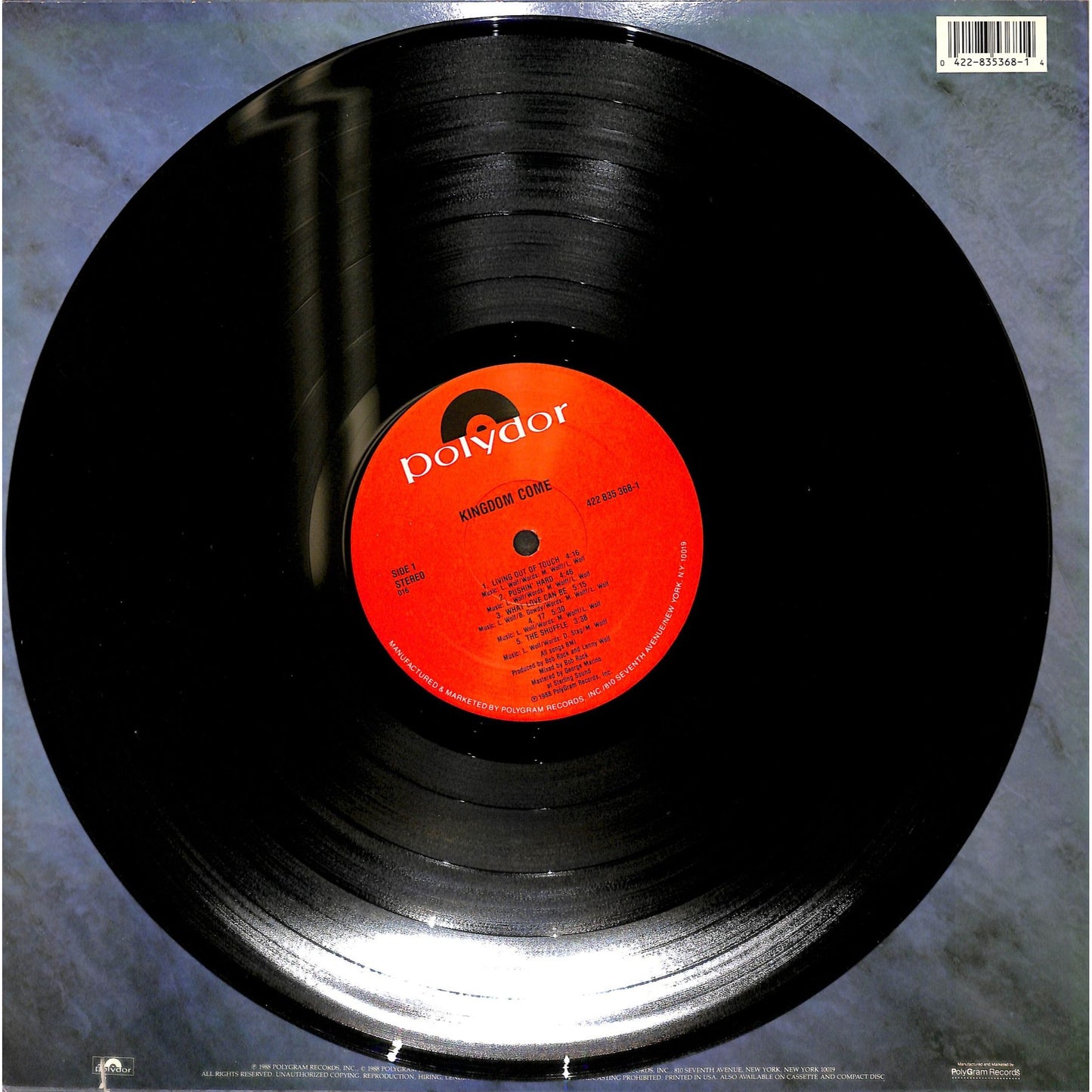 Kingdom Come Self-Title Vinyl Record 835-368-1