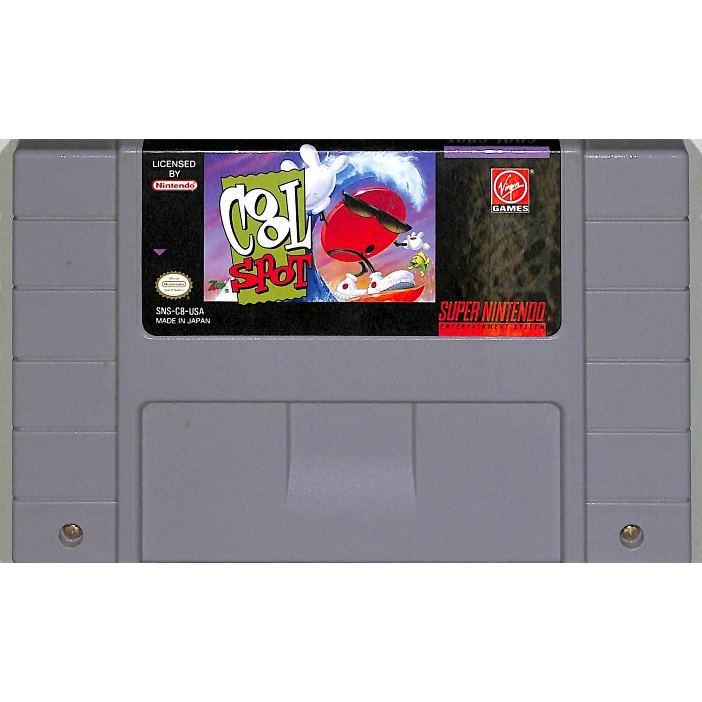 Cool Spot (1993) Nintendo SNES Cartridge