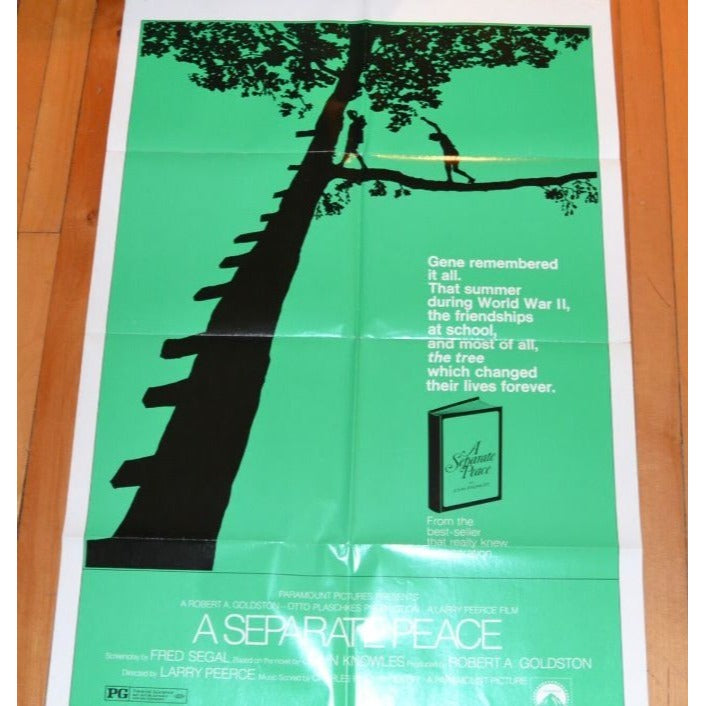 A Separate Peace (1972) Original Movie Poster Folded 27x41