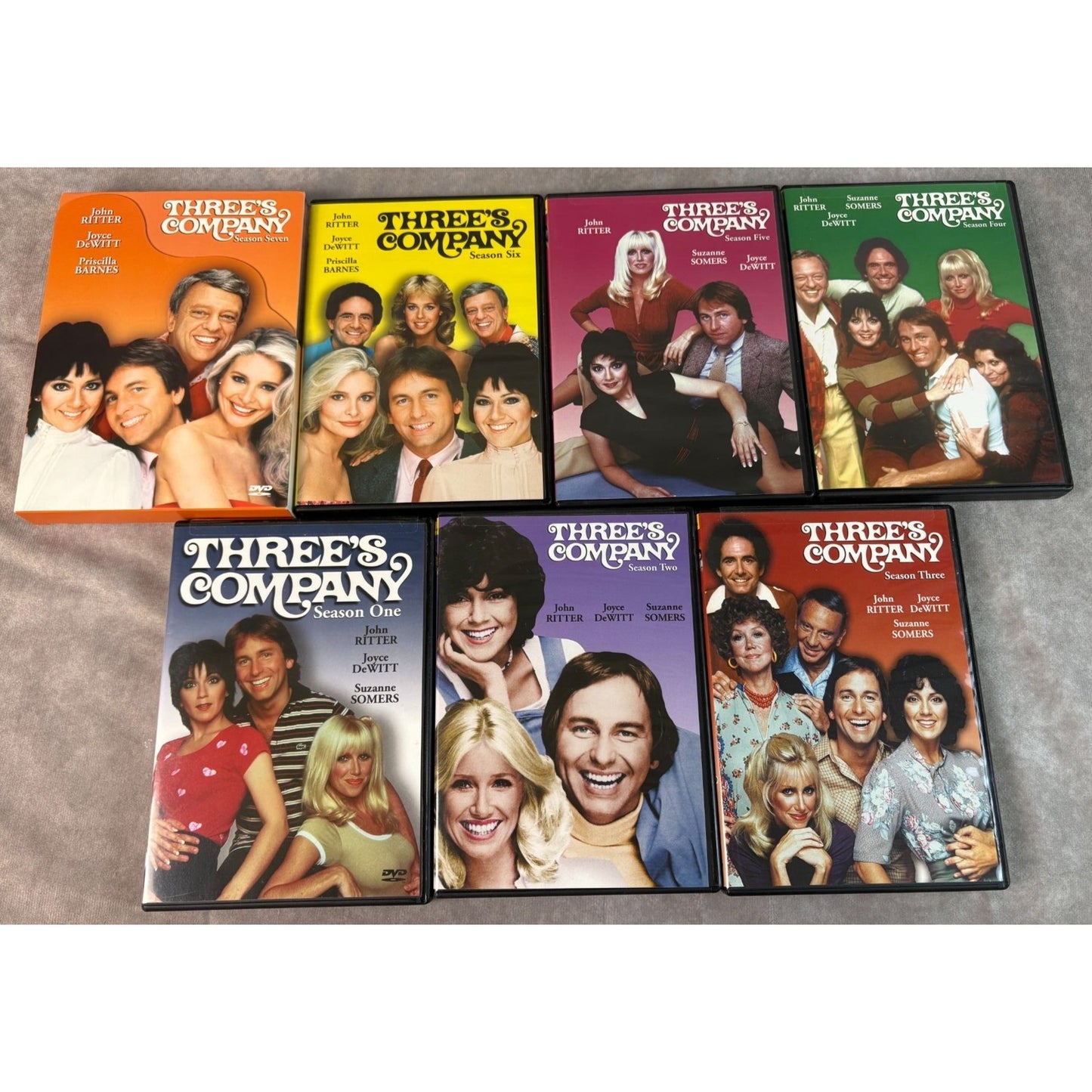 Three's Company (1977-1984) Seasons 1-7 DVD