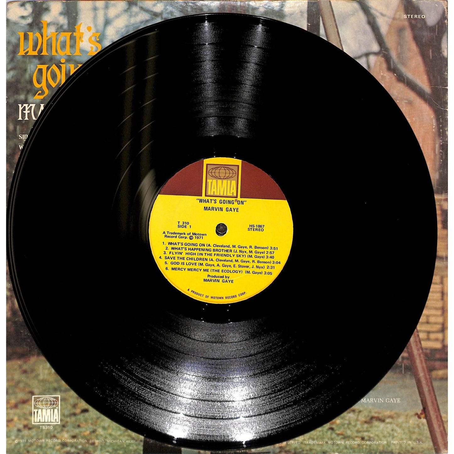 Marvin Gaye - What's Going On Vinyl Record TS 310
