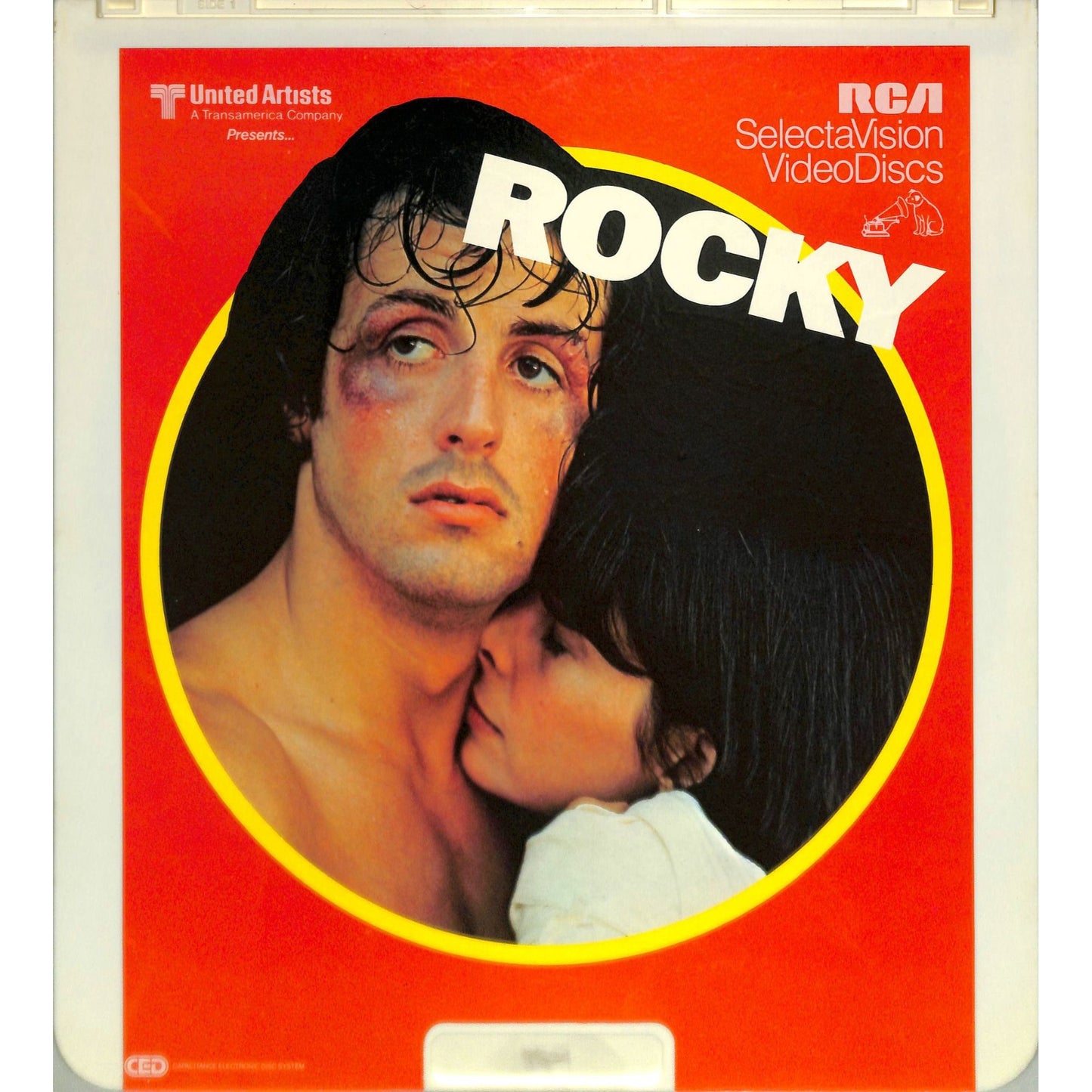 Rocky (1976) Vintage CED Videodisc TESTED WORKING