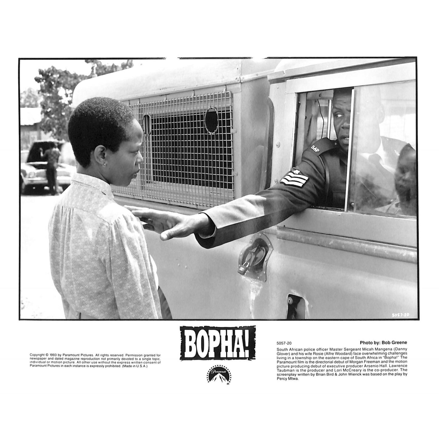 Bopha! (1993) Movie Still Full Set 8x10