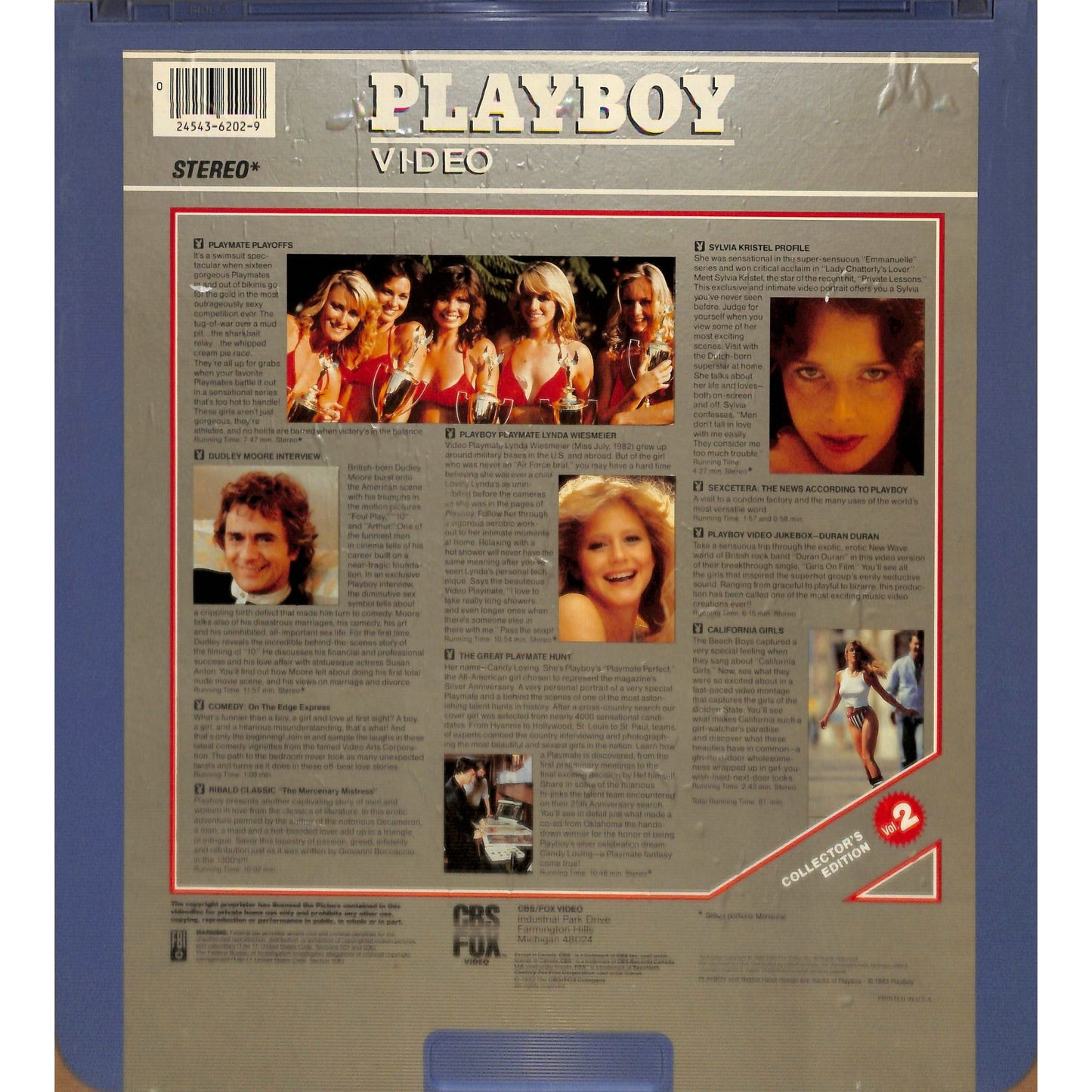 Playboy Collector's Edition Volume 2 (1983) Vintage CED Videodisc TESTED WORKING