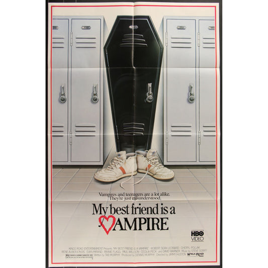 My Best Friend Is a Vampire (1987) Original Movie Poster 27x40