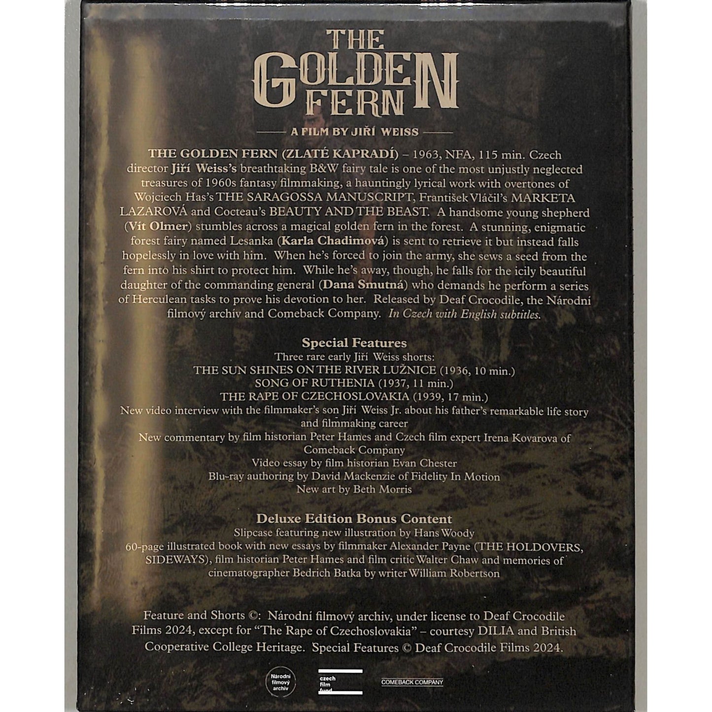 The Golden Fern (1963) Sealed Blu Ray Disc