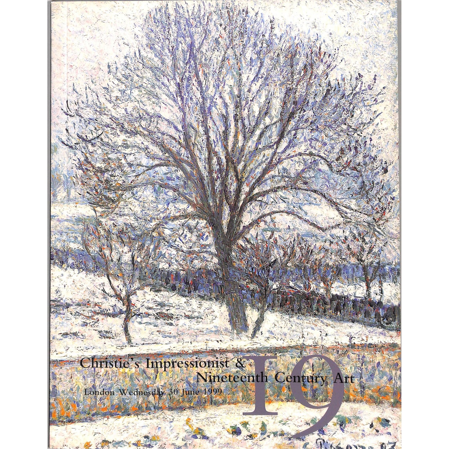 Christie's Impressionist and 19th Century Art Auction Catalog June 30, 1999