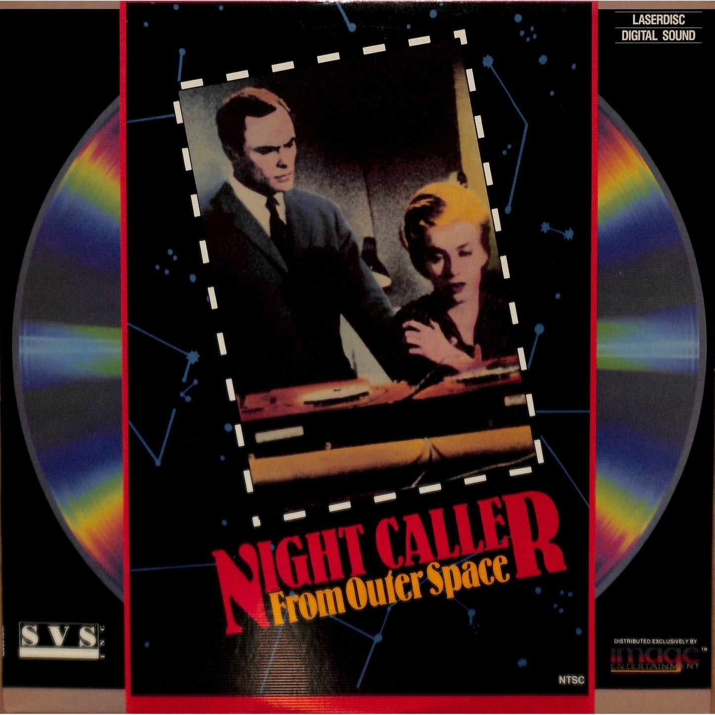 Night Caller From Outer space (1965) Laserdisc Video