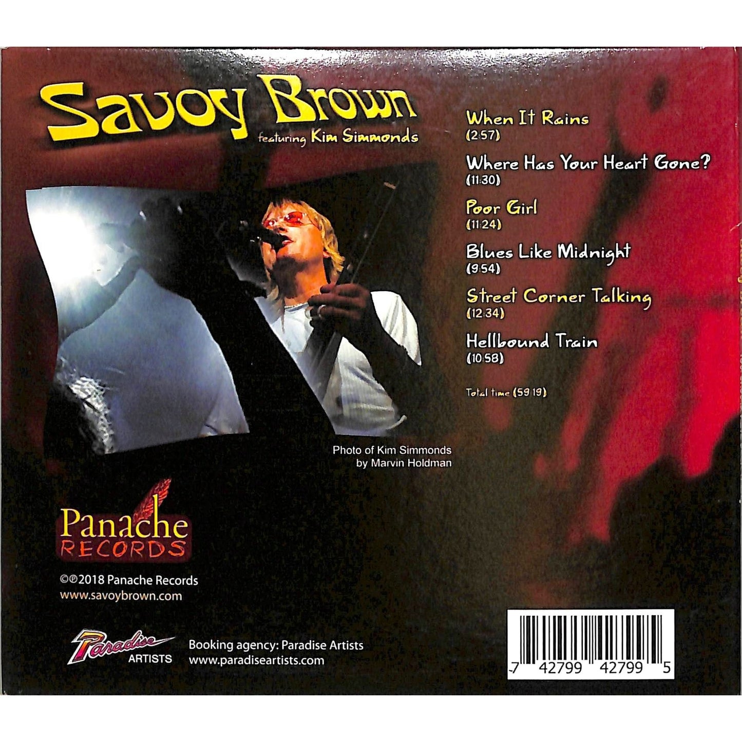 Savoy Brown & Kim Simmonds - You Should Have Been There! (2003) Live CD