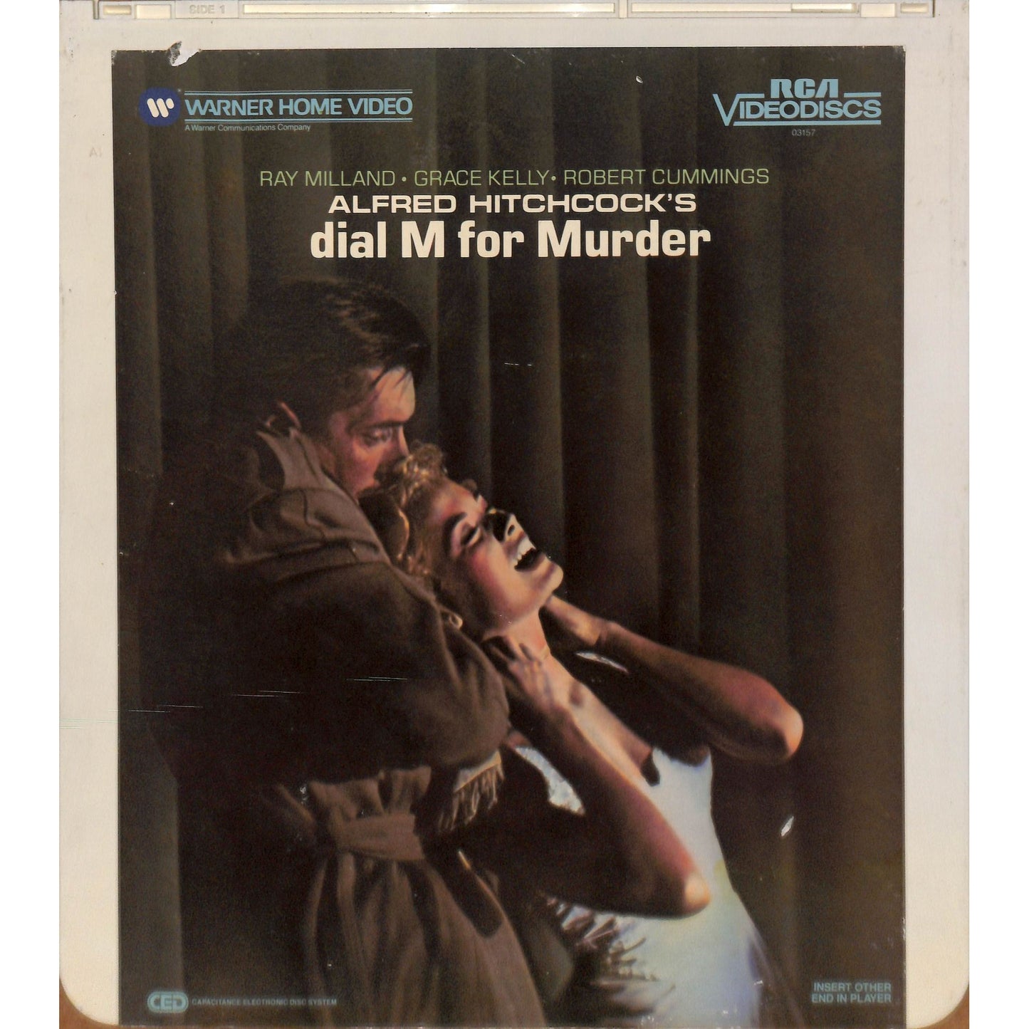 Alfred Hitchcock's Dial M for Murder (1954) CED RCA SelectaVision TESTED WORKING