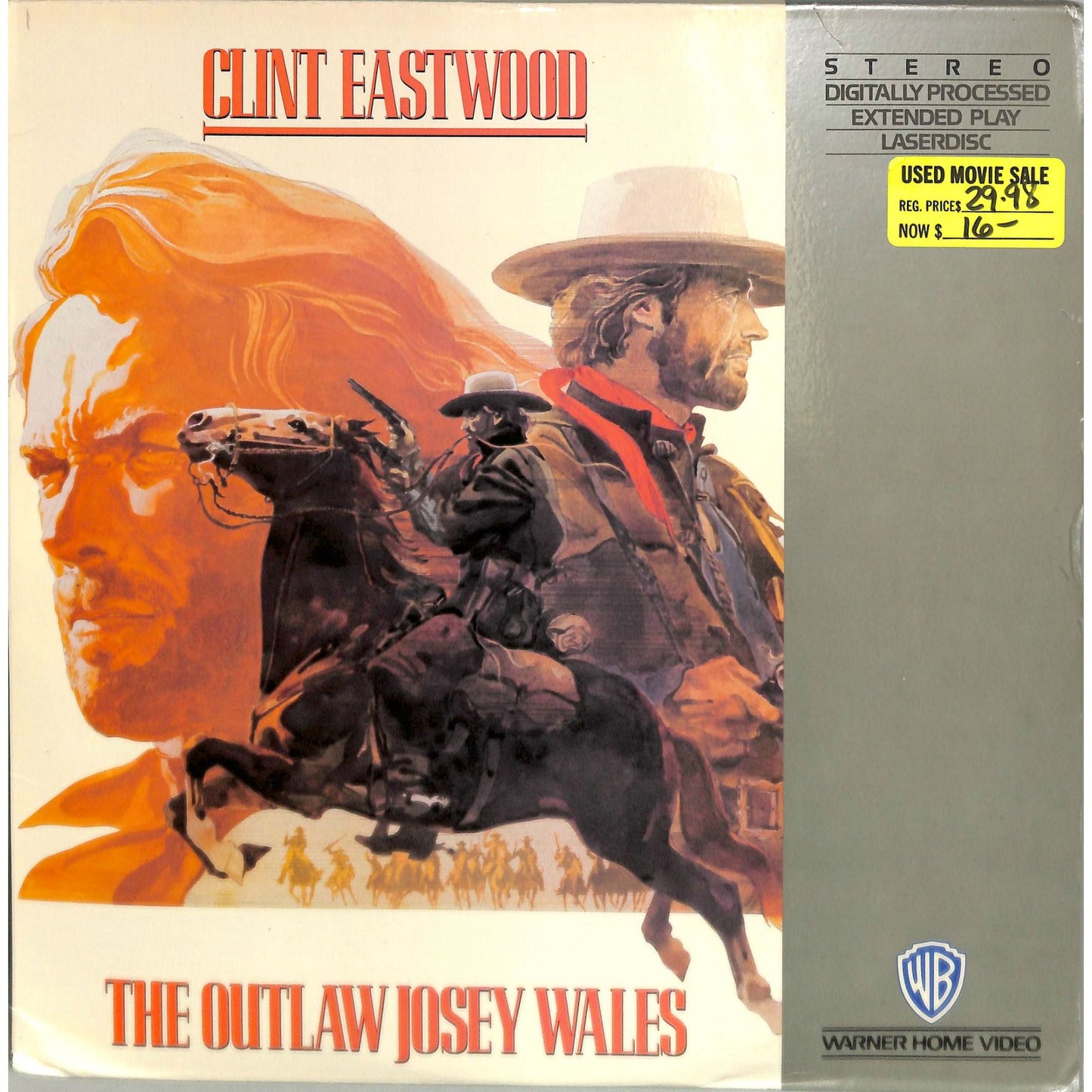The Outlaw Josey Wales (1976) Laserdisc