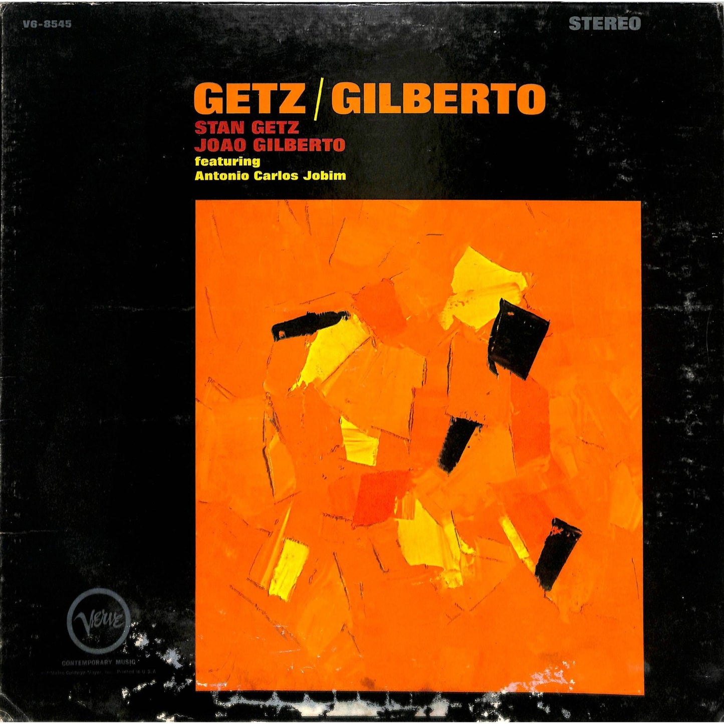 Getz/Gilberto (1964) Vinyl Record V6-8545