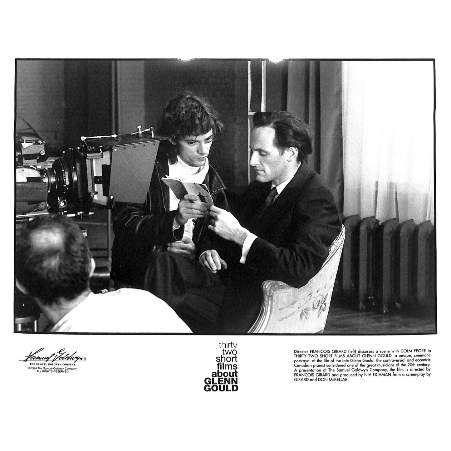 Thirty Two Short Films about Glenn Gould (1993) Movie Still Full Set 8x10