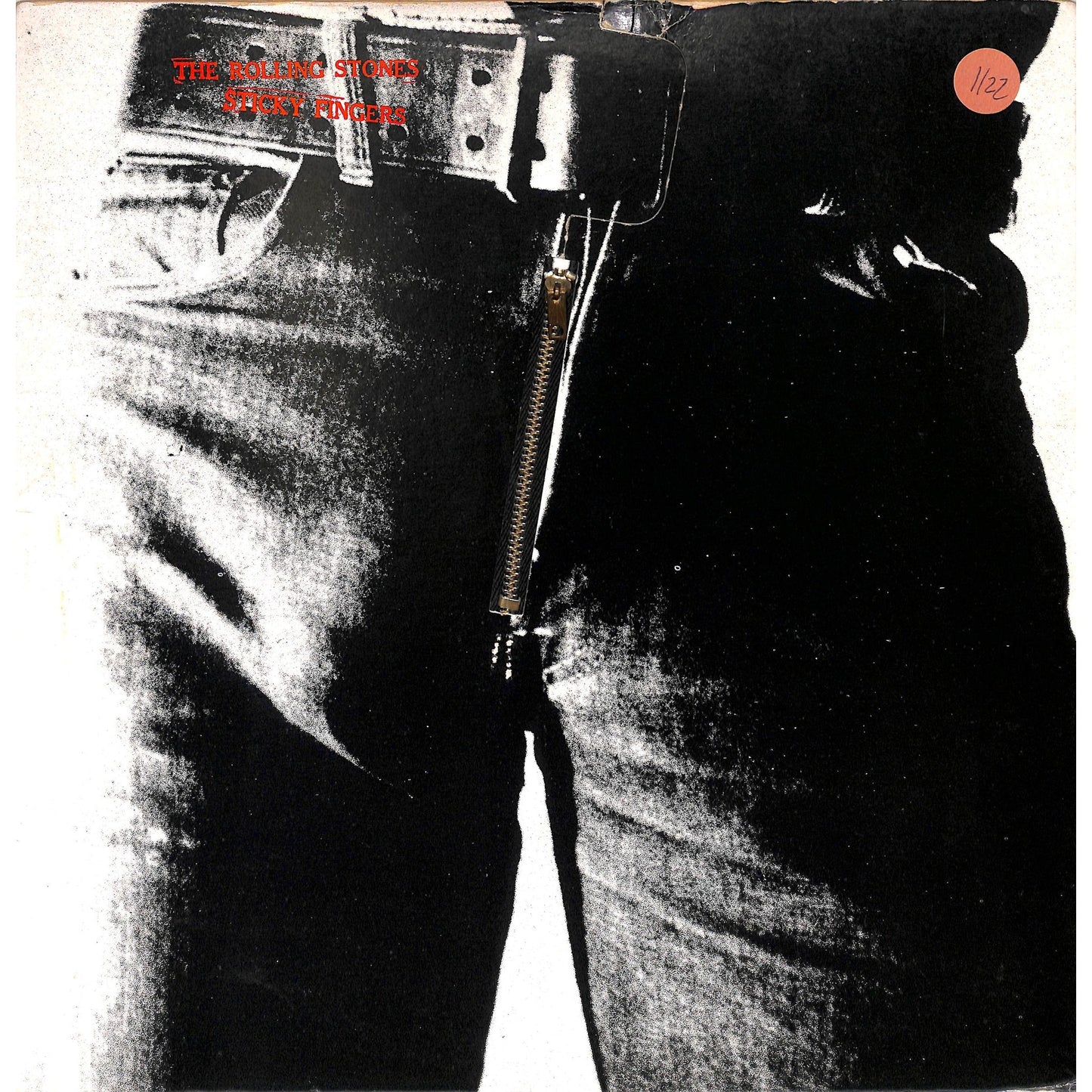 The Rolling Stones- Sticky Fingers (1971) Vinyl record COC 39105
