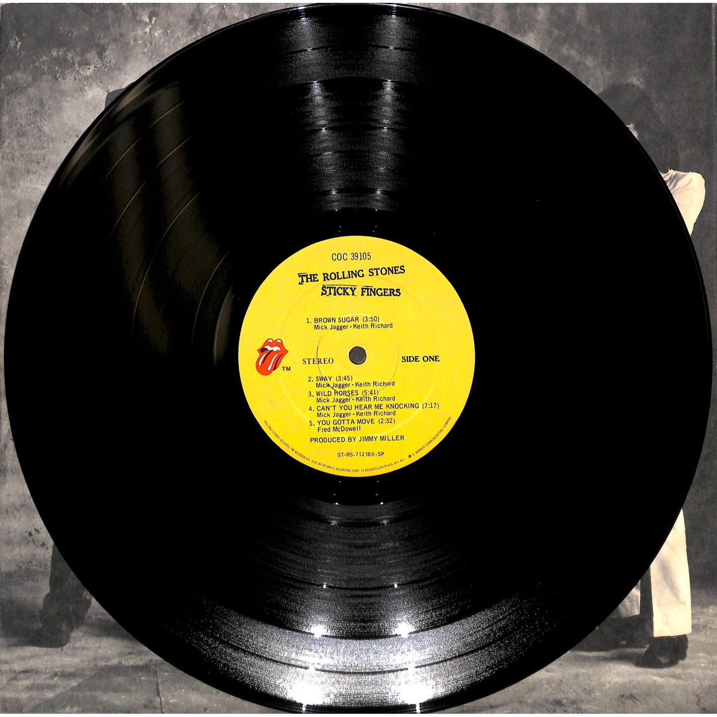 The Rolling Stones- Sticky Fingers (1971) Vinyl record COC 39105