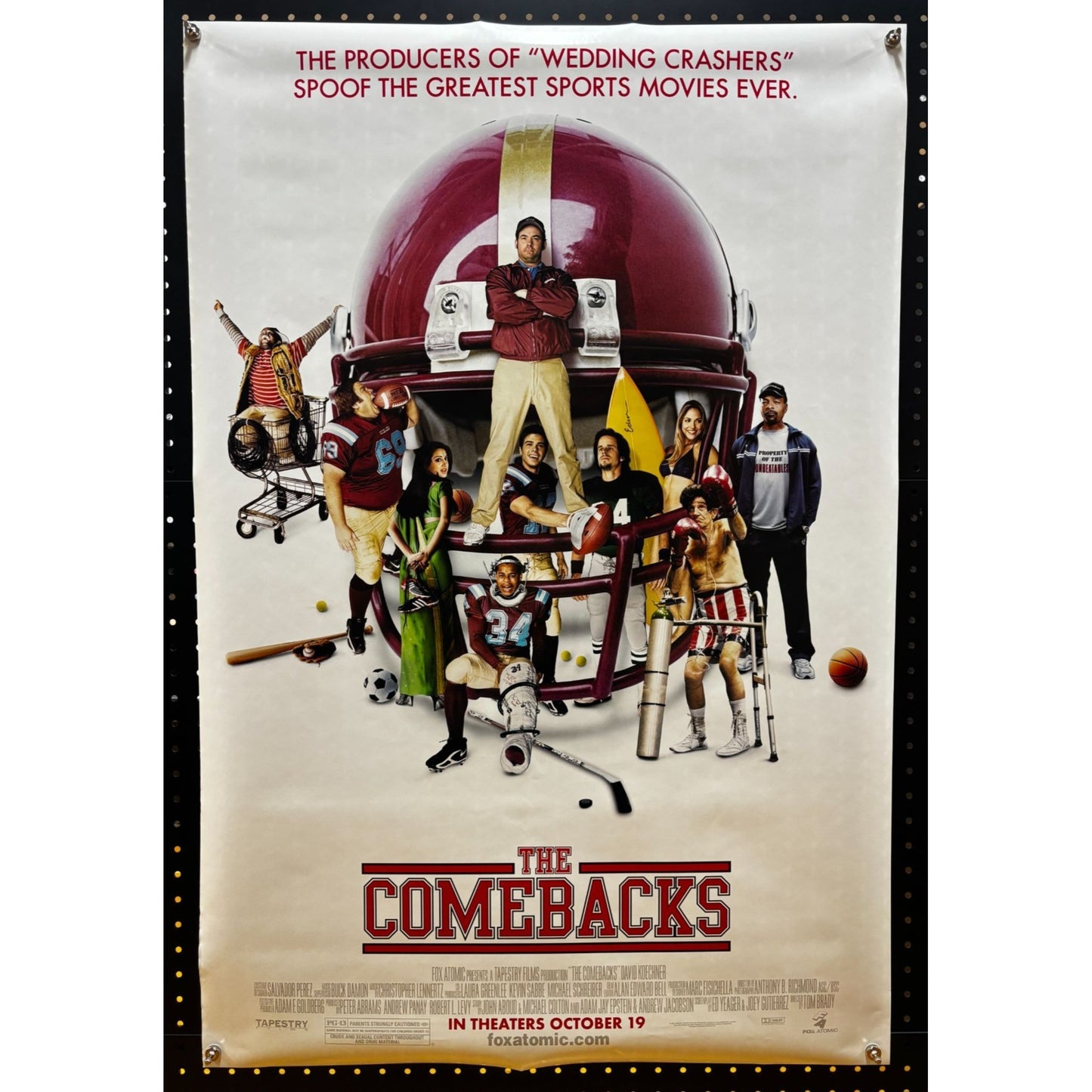 The Comebacks (2007) Double-Sided, Original Rolled Poster 27x40