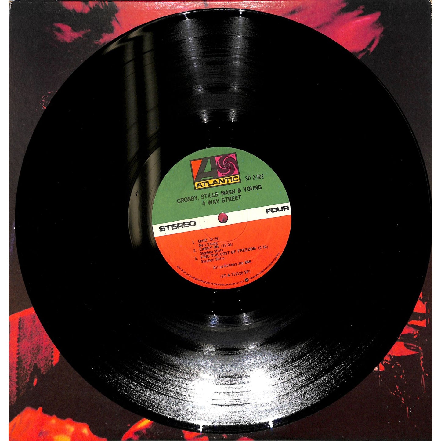 Crosby, Stills, Nash & Young - 4 Way Street Vinyl Record SD 2-902
