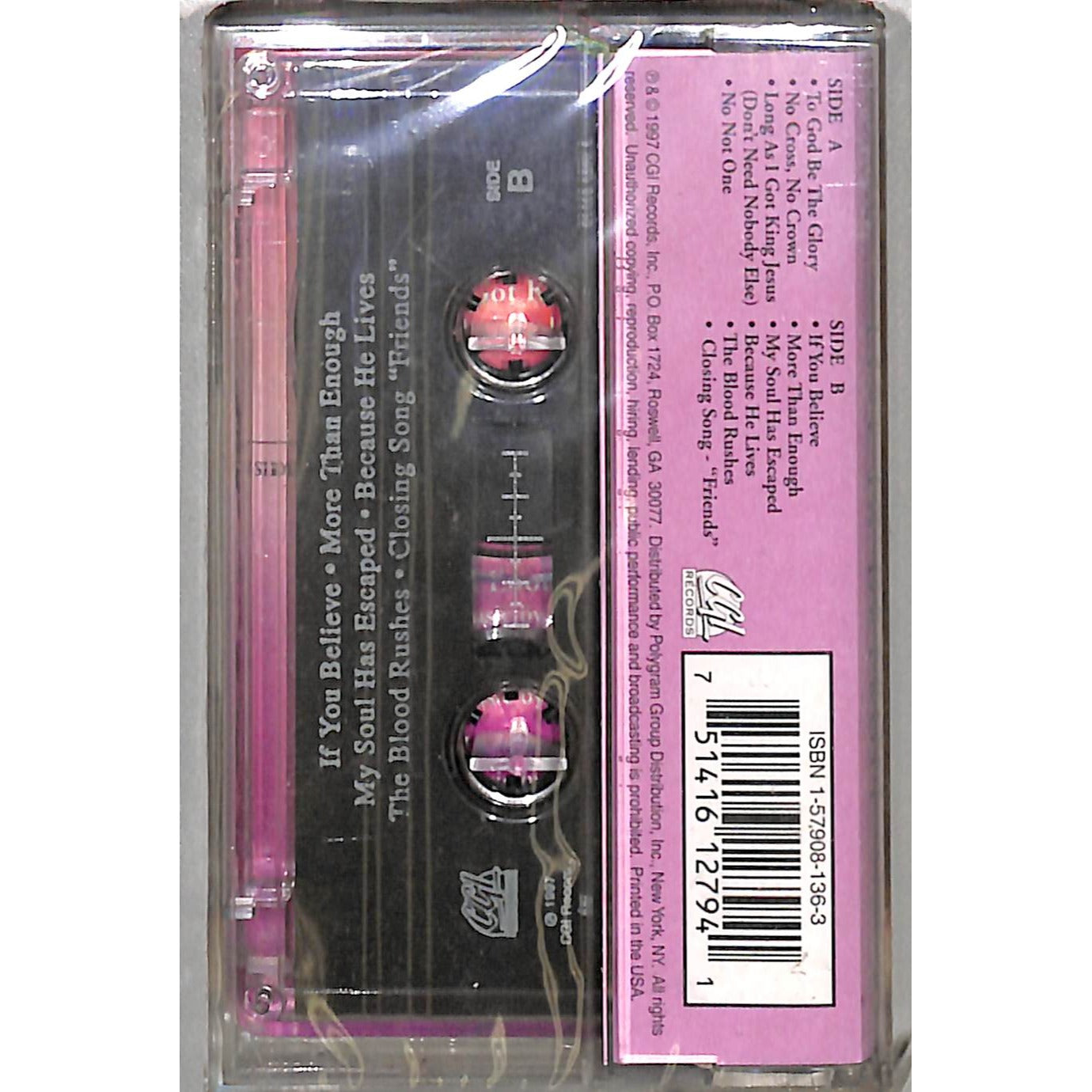 Vickie Winans – Live in Detroit (1997) Brand New Sealed Cassette