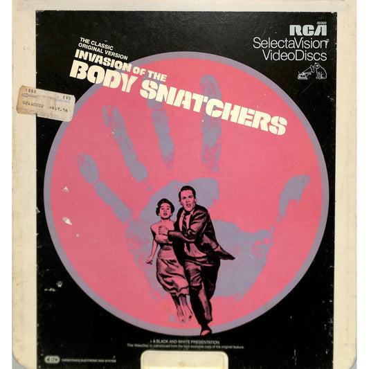 Invasion of the Body Snatchers (1956) Vintage CED Videodisc