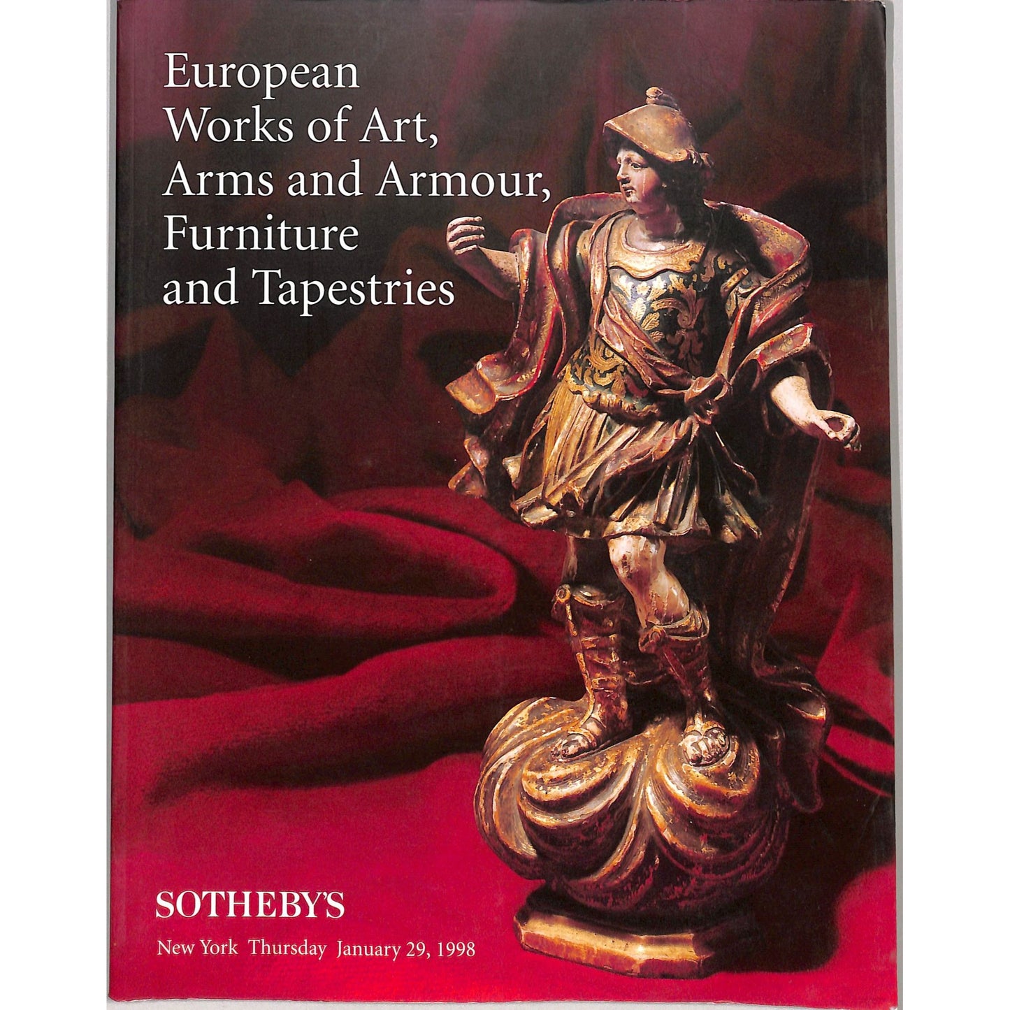 Sotheby's European Works on Paper Art Auction Catalog January 29, 1998