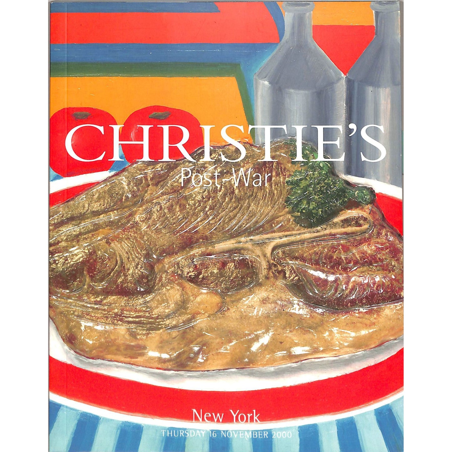 Christie's Post War Auction Catalog November 16, 2000