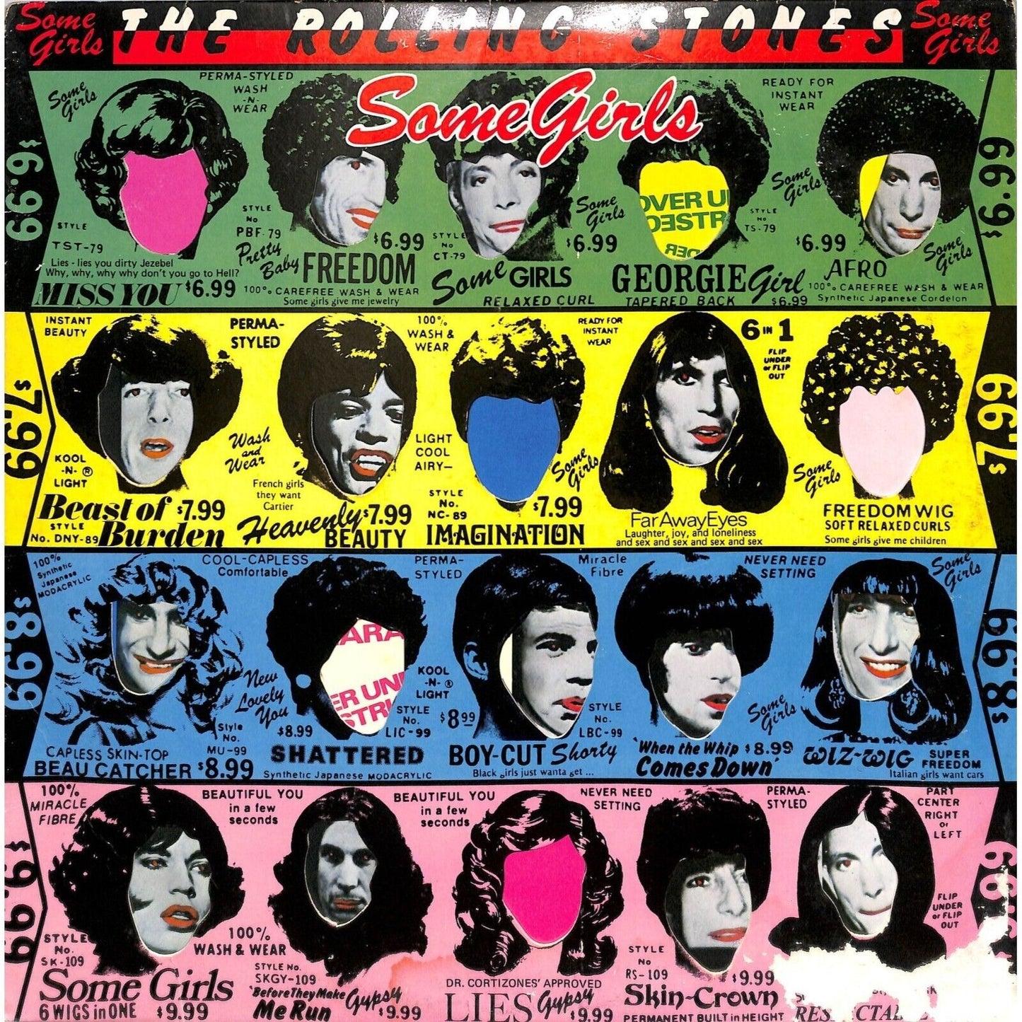 The Rolling Stones - Some Girls (1978) Vinyl Record COC 39108