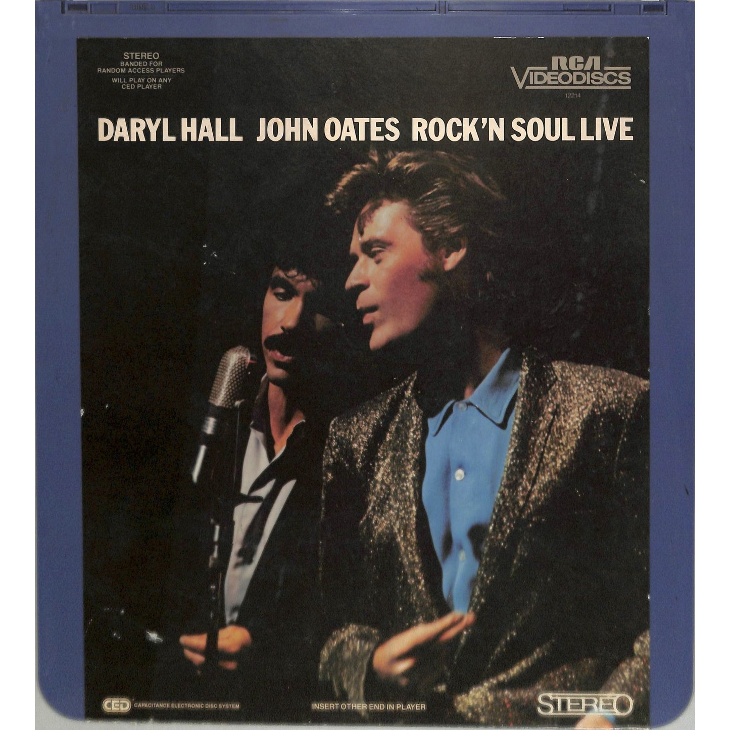 Rock 'n Soul Live (1983) Vintage CED Videodisc
