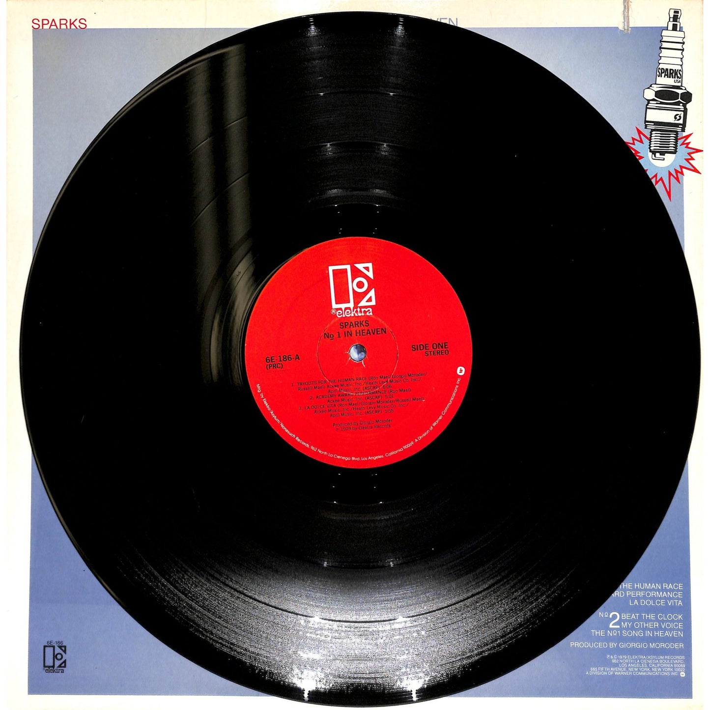 Sparks - No. 1 in Heaven Vinyl Record 6E-186