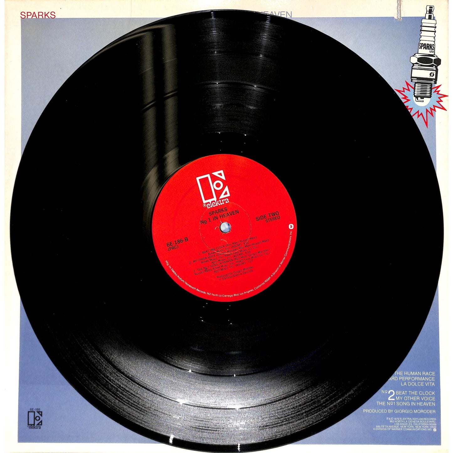 Sparks - No. 1 in Heaven Vinyl Record 6E-186
