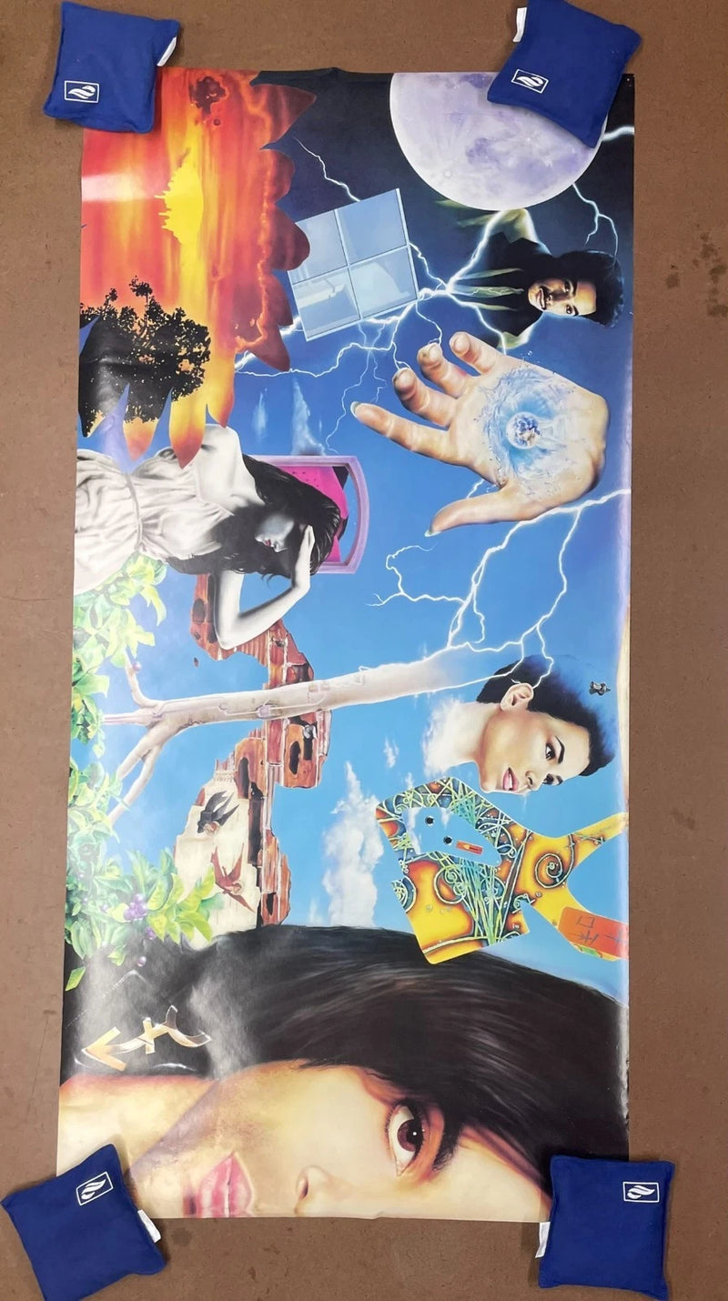Prince Graffiti Bridge Music Poster Rolled 25.5x53