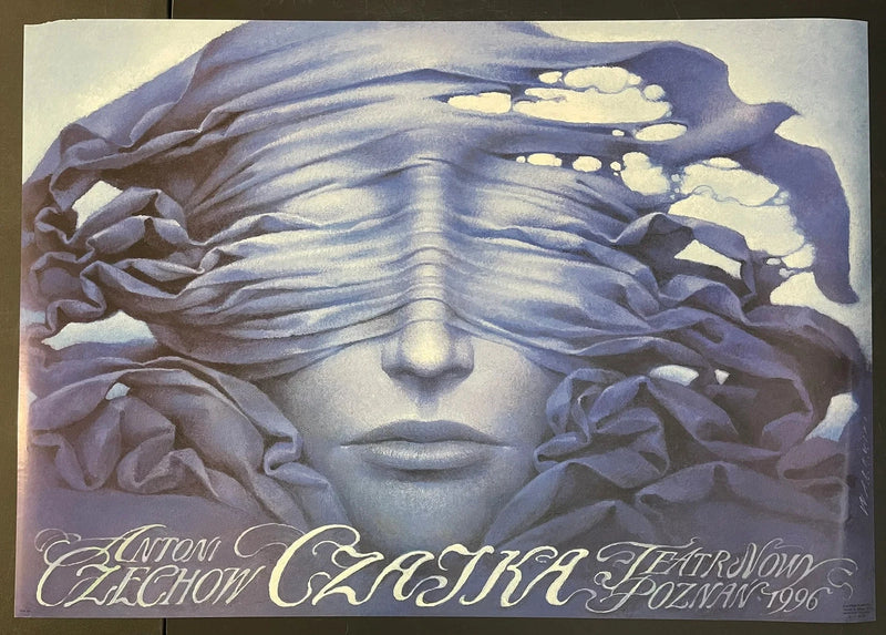 Człowiek z Żelaza (1996) Original Polish Theatre Poster 27X38