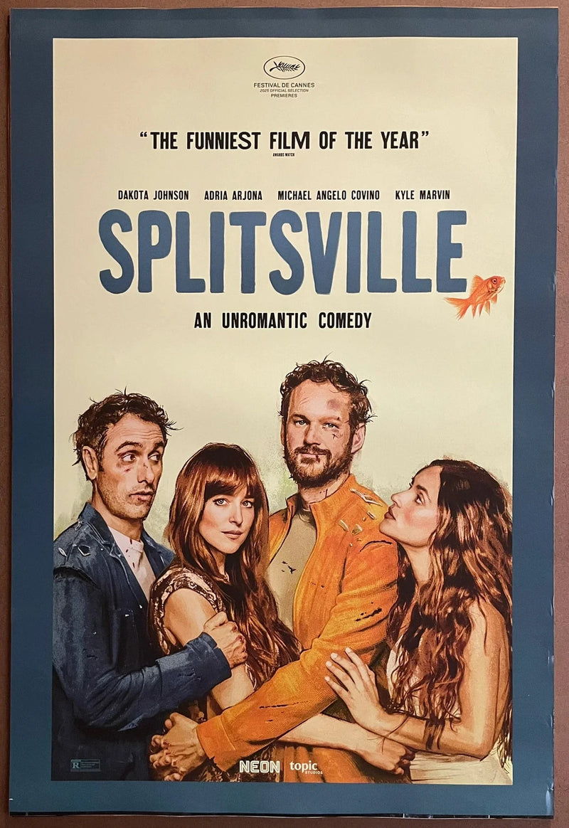 Splitsville 2025 USA 27x40 DS Rolled Comedy Movie Poster Dakota Johnson