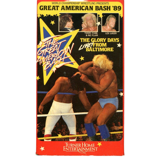 The Great American Bash'89: The Glory Days (1989) Wrestling VHS Tape