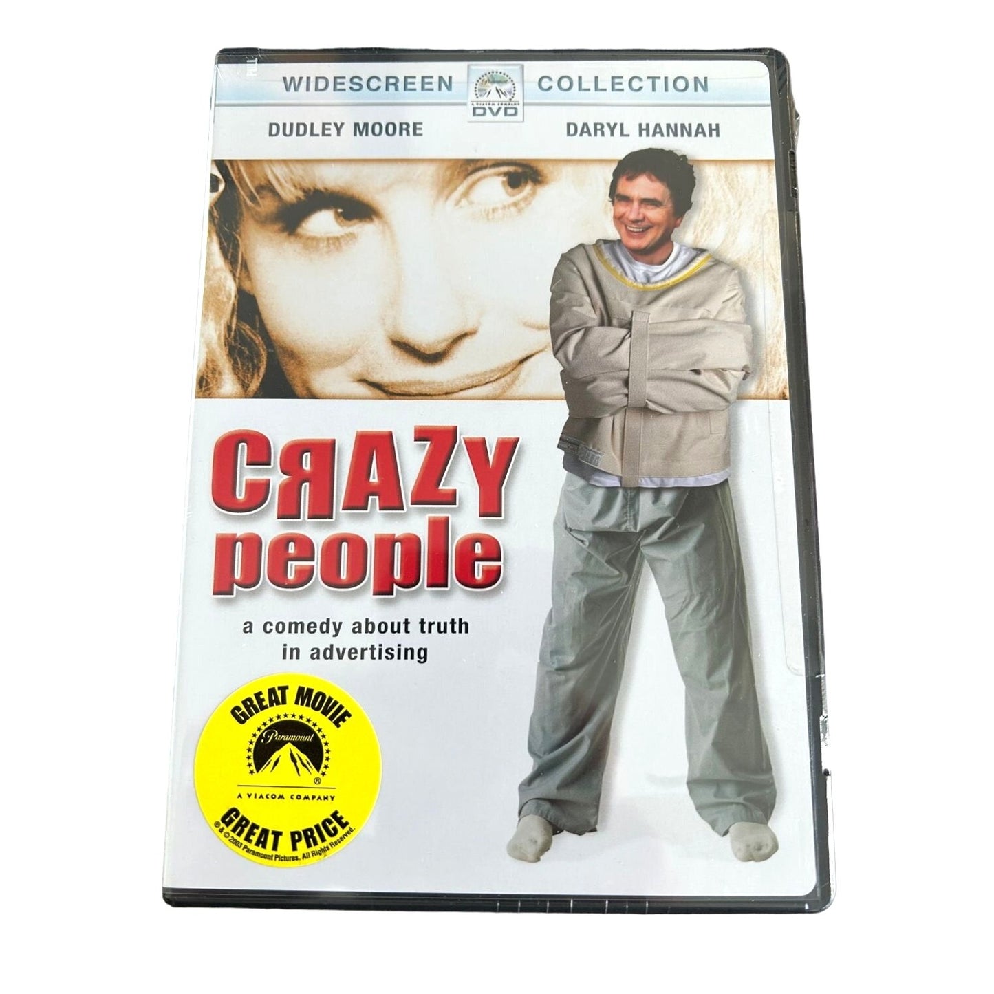 Crazy People (1990) DVD BRAND NEW SEALED Dudley Moore Daryl Hannah
