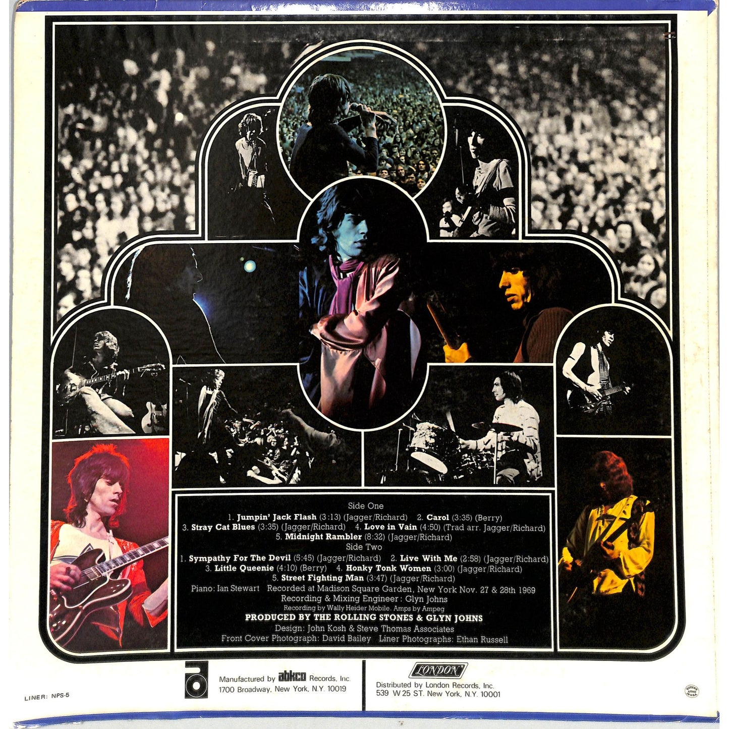 The Rolling Stones - Get Yer Ya-Yas Out! The Stones in Concert Vinyl Record NPS 5