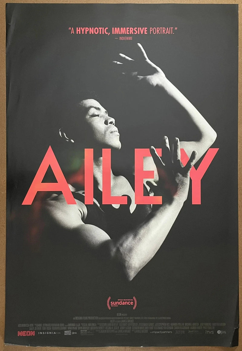 Ailey 2021 Original Movie Poster 27x40 DS Alvin Ailey NEON Documentary