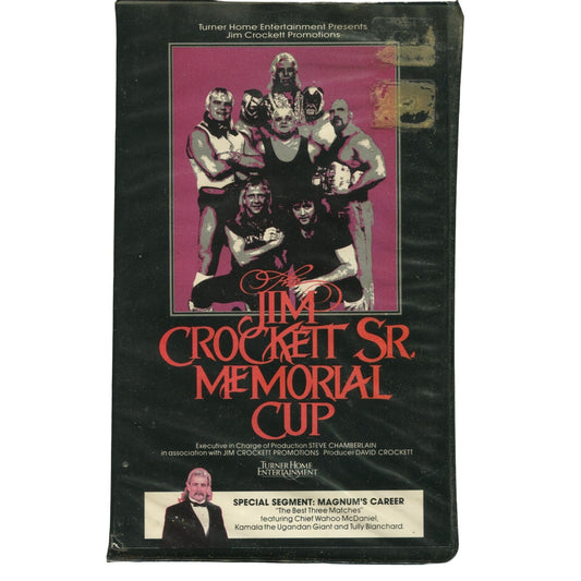 The Jim Crockett Sr. Memorial Cup (1987) Wrestling VHS Tape