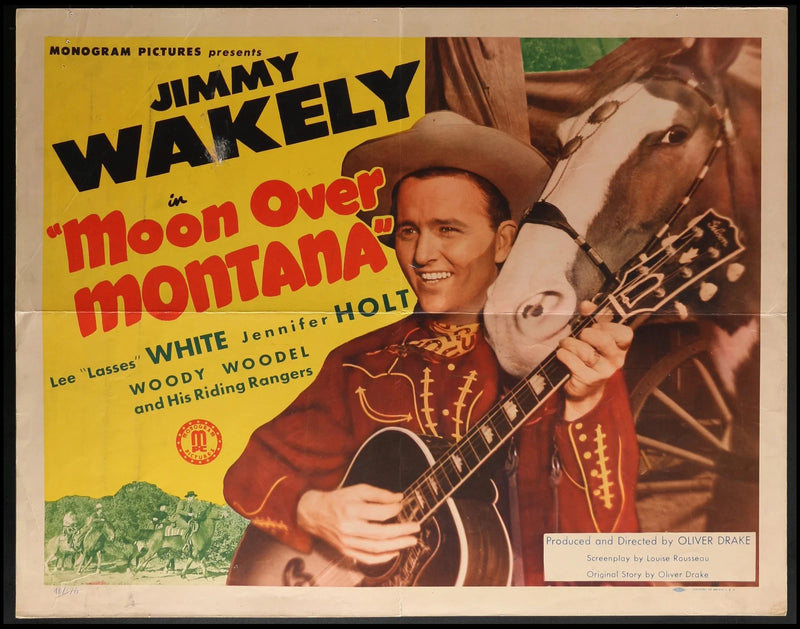 Moon Over Montana (1946) Original Half-sheet Movie Poster Folded 22x28