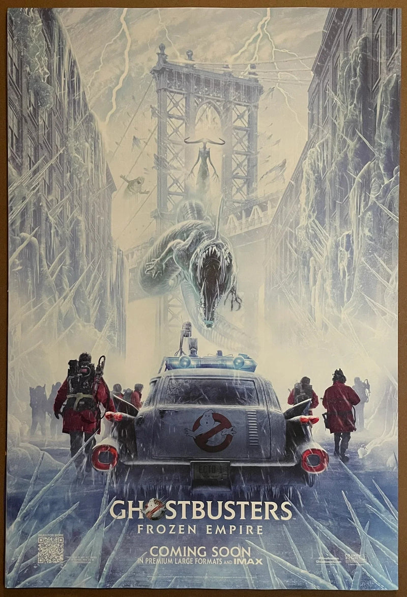 Ghostbusters Frozen Empire 2024 USA 27x40 DS Rolled Movie Poster