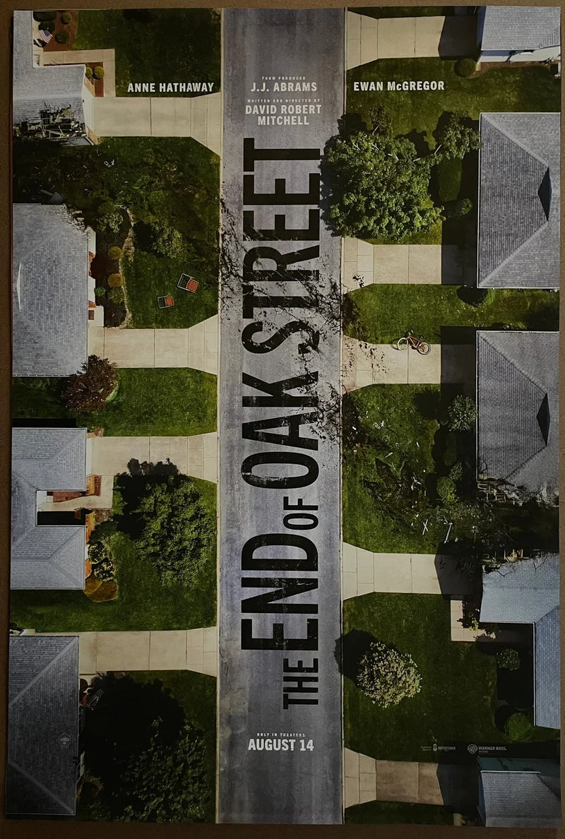 The End of Oak Street 2025 USA 27x40 Movie Poster Anne Hathaway