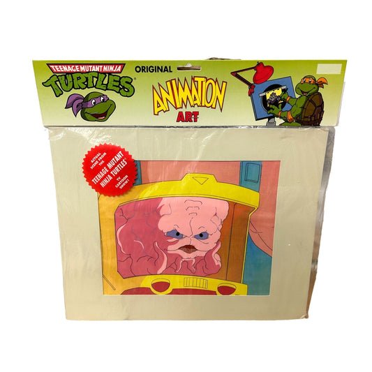 TMNT Original Animation Cel Actual Scene from TV Cartoon - KRANG
