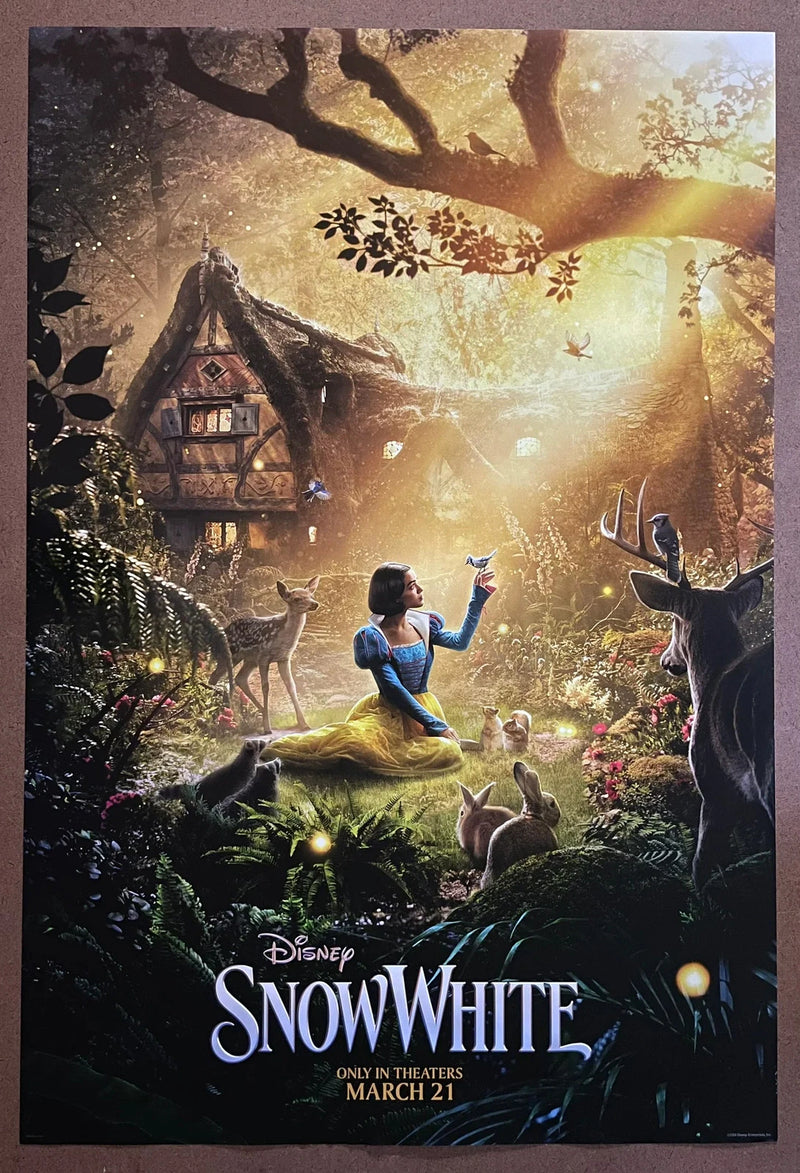 Disney Snow White 2025 US One-Sheet rolled Movie Poster
