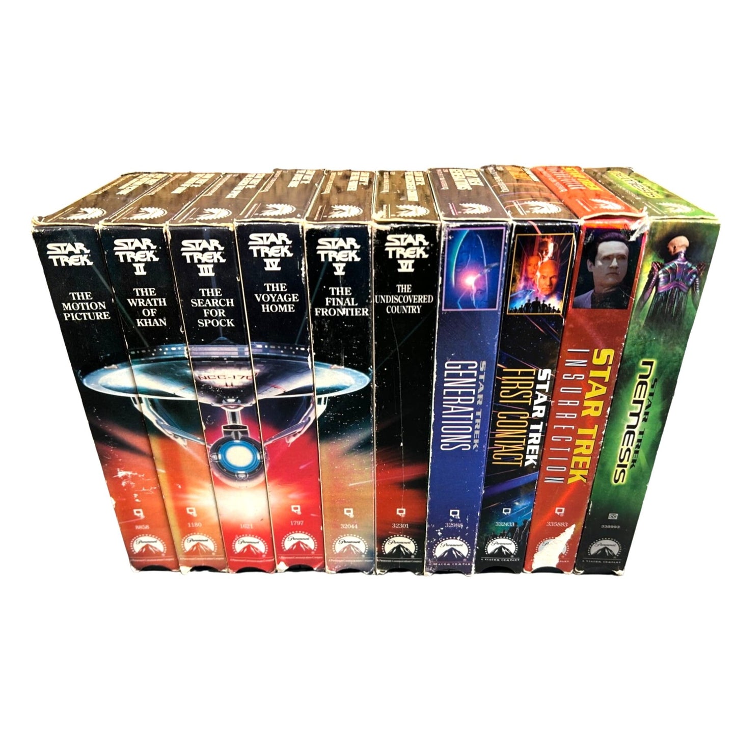 Star Trek - Complete VHS Movie Set 1979-2002 Kirk & Picard