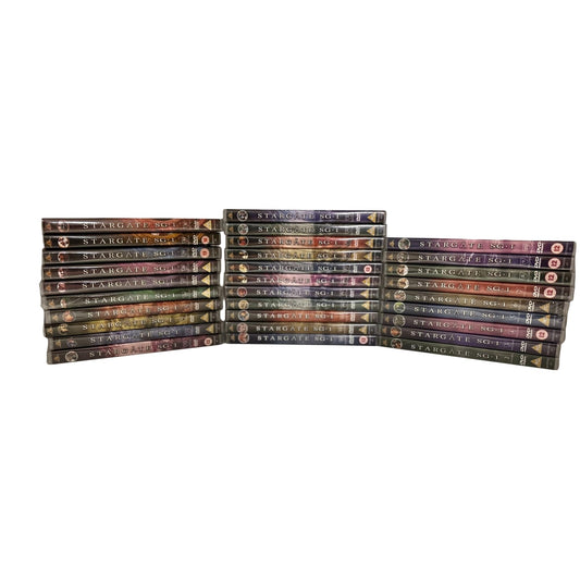 Stargate SG-1 REGION 2/PAL non-USA Format DVD near complete set Volume 2-31