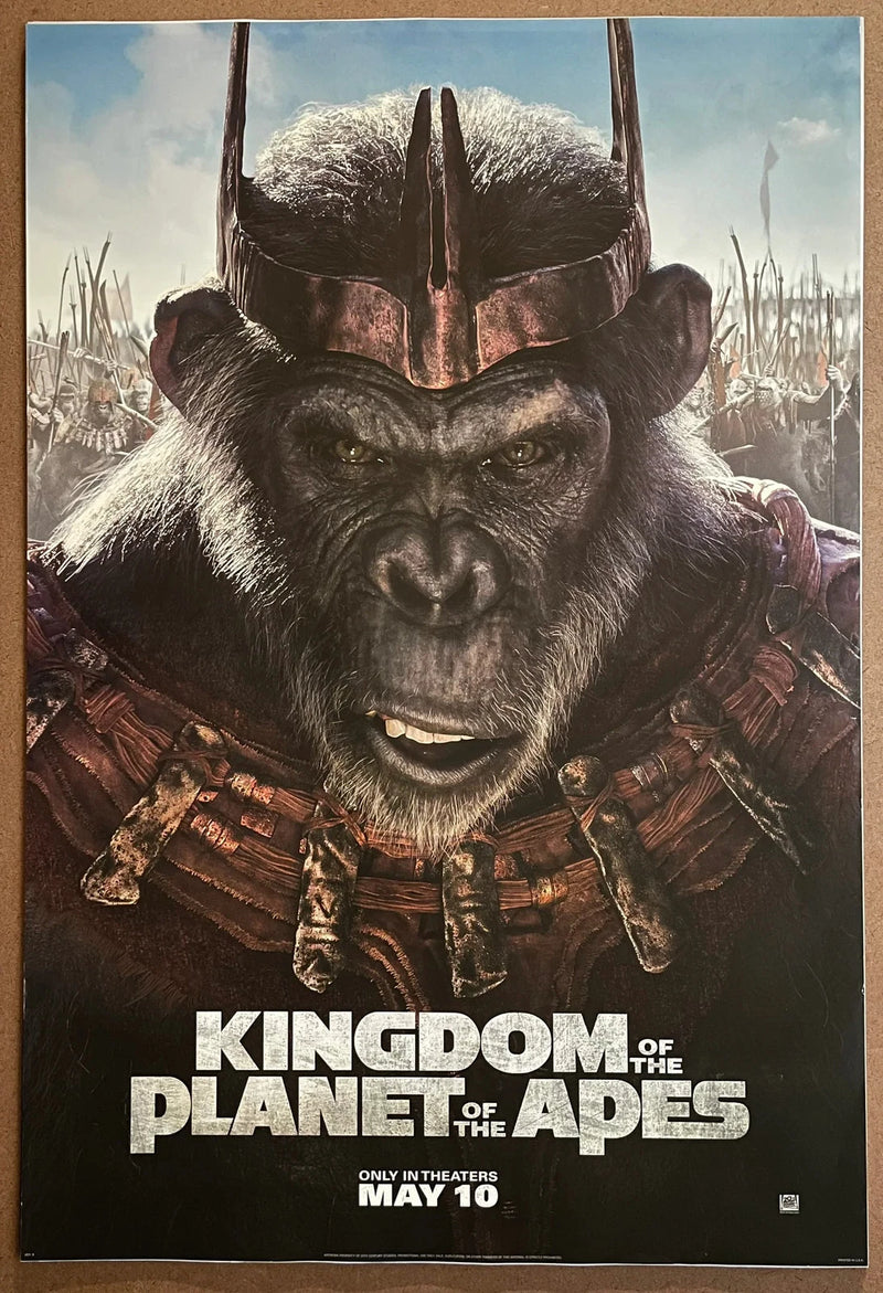 Kingdom of the Planet of the Apes 2024 USA 27x40 DS Rolled Advance Poster