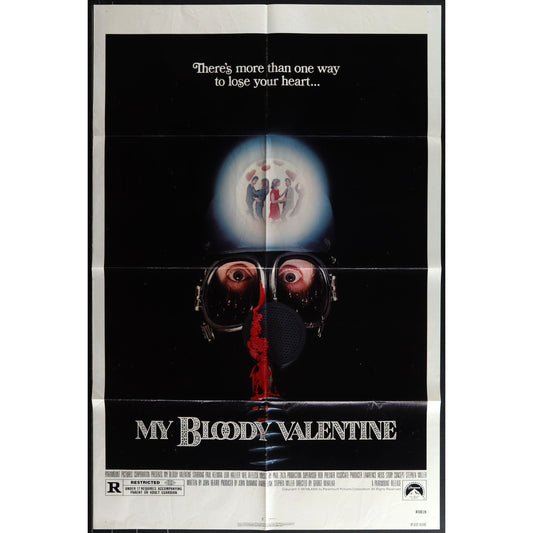 My Bloody Valentine (1981) Original Movie Poster Folded 27x41 EM4-174