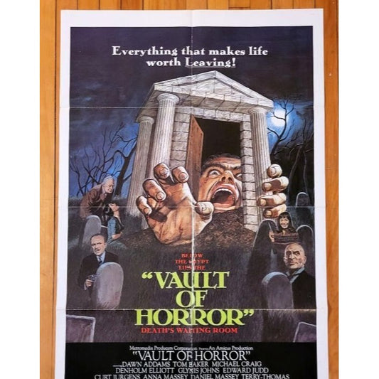 The Vault of Horror (1973) Original Movie Poster 27x41 Folded Terry-Thomas