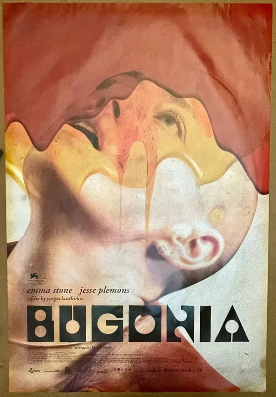 Bugonia 2025 Original Movie Poster 27x40 DS Emma Stone Yorgos Lanthimos