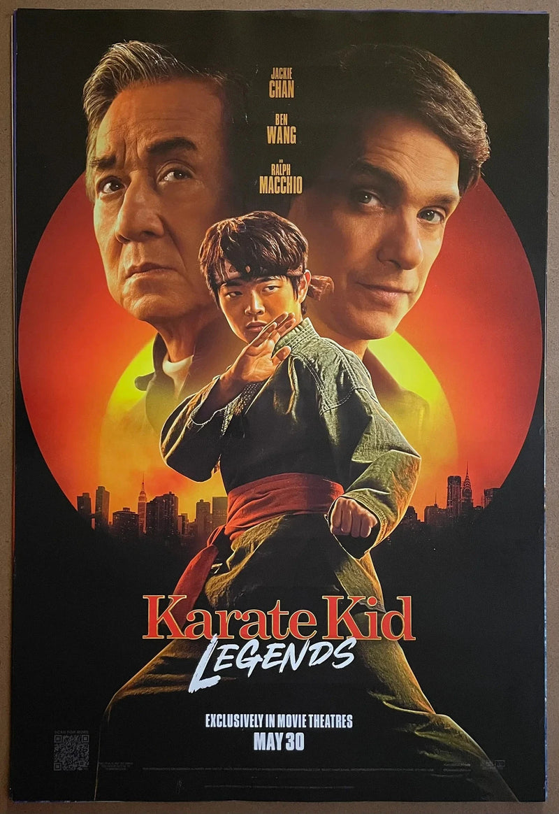Karate Kid Legends 2025 Jackie Chan Ralph Macchio 27x40 Poster