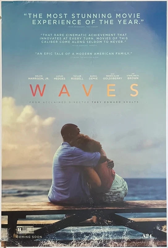 Waves 2019 Original Movie Poster 27x40 DS Trey Edward Shults